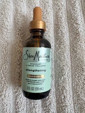 SheaMoisture Strengthening Scalp & Hair Oil - Mint Green & Gold